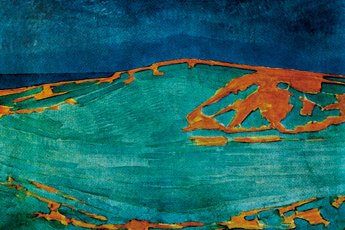  皮特·蒙德里安 Piet Mondrian ——山丘抽象画